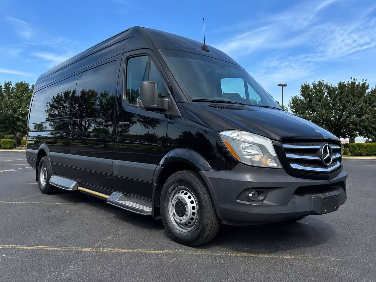 sprinter van rental with driver